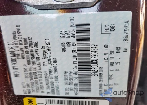 2018 Ford Fusion Se Hybrid from USA, damaged, VIN 3FA6P0LU3JR204349